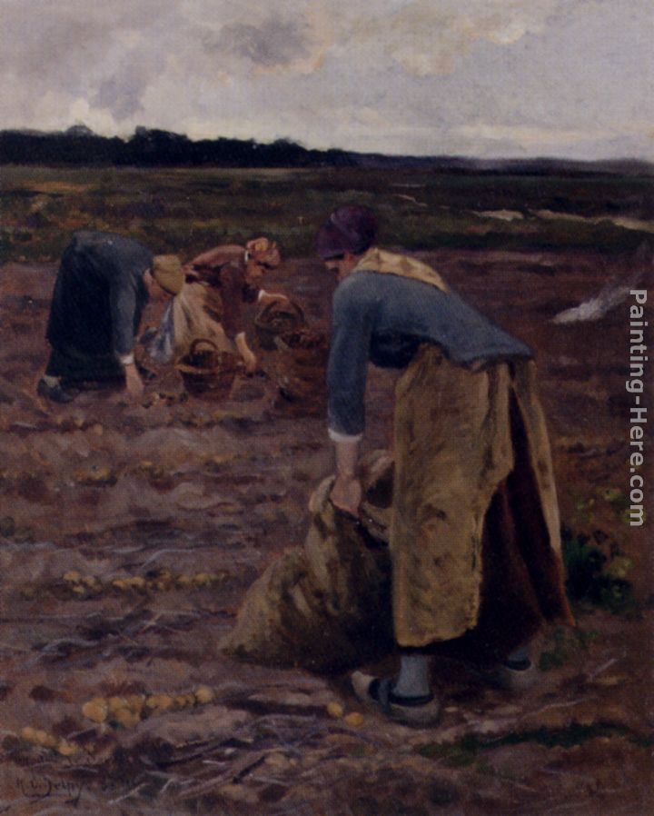 Hippolyte Camille Delpy The Potato Gatherers